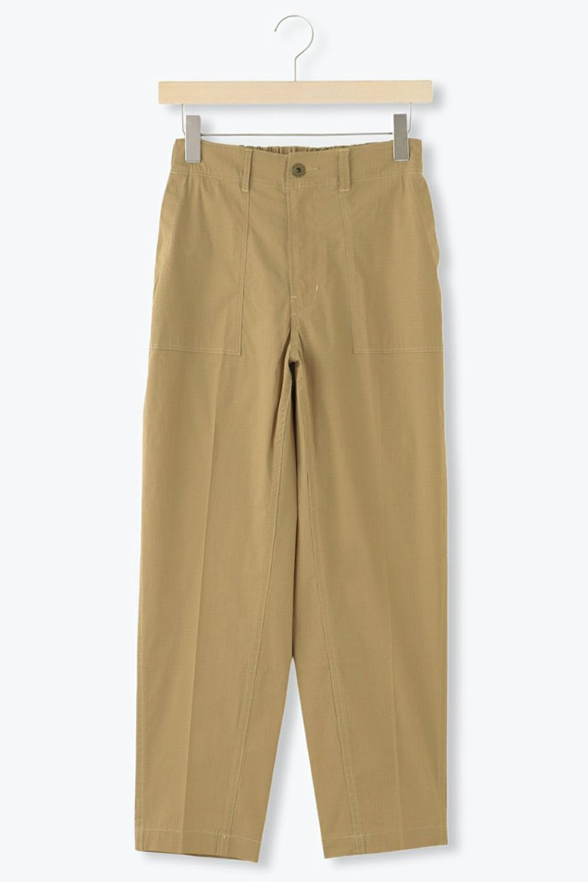 【レリル/lelill】のイージーベイカーPT インテリア・キッズ・メンズ・レディースファッション・服の通販 founy(ファウニー) 　ファッション　Fashion　レディースファッション　Fashion for Women　パンツ　Pants & Trousers　テーパード　Tapered, Tapered Pants　トレンド　Trend, Trending Now　パターン　Pattern, Design Print　フロント　Front, Front Design　羽織　Haori, Light Jacket　タン×キャメル|ID: prp329100004010912 ipo3291000000036577550