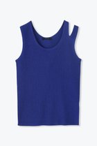 【レリル/lelill】のビスリネンスリットショルダーノースリーブ 人気、トレンドファッション・服の通販 founy(ファニー) ファッション Fashion レディースファッション Fashion for Women トップス・カットソー Cut & Sew Tops キャミソール&ノースリーブ Camisoles & Sleeveless Tops シャツ・ブラウス・オフィスカジュアル Elegant Blouses & Button-Ups ロングTシャツ・Tシャツ Longline T-Shirts & Tees カットソー・ベーシックTシャツ Cut-and-Sewn Tops / Stretch Tees & Basics おすすめ Recommended / Our Picks アンサンブル Ensemble Set インナー Innerwear カーディガン Cardigan, Knitwear キャミソール Camisole, Spaghetti Strap Top ショルダー Shoulder, Shoulder Strap スリット Slit, Slit Detail タンク Tank Top, Sleeveless Top ミックス Mix, Mixed Style リネン Linen, Linen Fabric 夏 Summer thumbnail ブルー|ID: prp329100004010917 ipo3291000000035891048