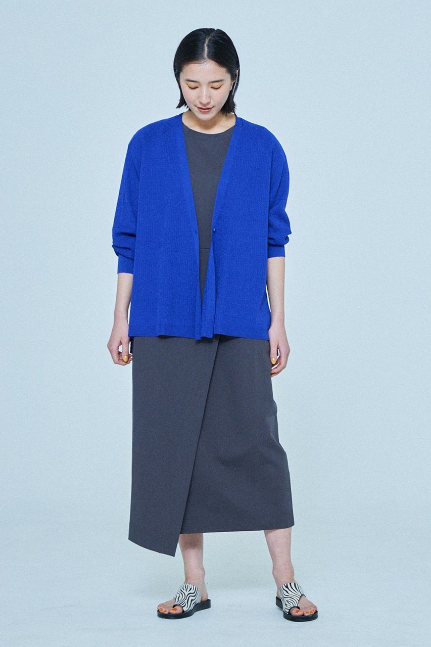 【レリル/lelill】のビスリネンリブカーデ 人気、トレンドファッション・服の通販 founy(ファニー) 　ファッション　Fashion　レディースファッション　WOMEN　トップス・カットソー　Tops/Tshirt　カーディガン　Cardigans　シャツ/ブラウス　Shirts/Blouses　ロング / Tシャツ　T-Shirts　カットソー　Cut and Sewn　カーディガン　Cardigan　ノースリーブ　No Sleeve　ボレロ　Bolero　ミックス　Mix　リネン　Linen　ルーズ　Loose　夏　Summer　other-6|ID: prp329100004010918 ipo3291000000031450833