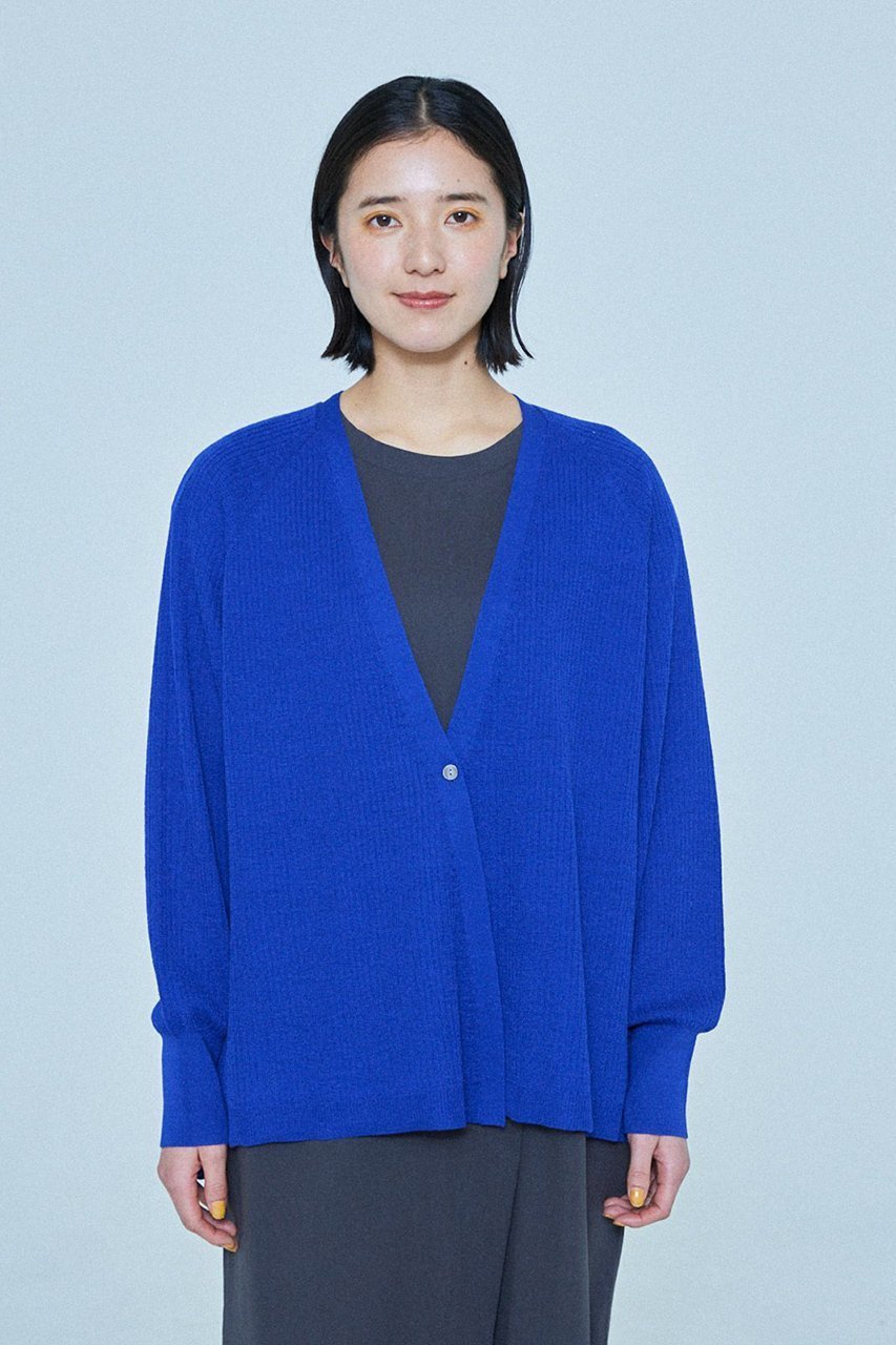 【レリル/lelill】のビスリネンリブカーデ 人気、トレンドファッション・服の通販 founy(ファニー) 　ファッション　Fashion　レディースファッション　Fashion for Women　トップス・カットソー　Cut & Sew Tops　カーディガン・羽織り　Layered Style Cardigans　シャツ・ブラウス・オフィスカジュアル　Elegant Blouses & Button-Ups　ロングTシャツ・Tシャツ　Longline T-Shirts & Tees　カットソー・ベーシックTシャツ　Cut-and-Sewn Tops / Stretch Tees & Basics　カーディガン　Cardigan, Knitwear　ノースリーブ　Sleeveless, No-Sleeve　ボレロ　Bolero, Short Cardigan　ミックス　Mix, Mixed Style　リネン　Linen, Linen Fabric　ルーズ　Loose, Oversized　夏　Summer　other-2|ID: prp329100004010918 ipo3291000000036148653