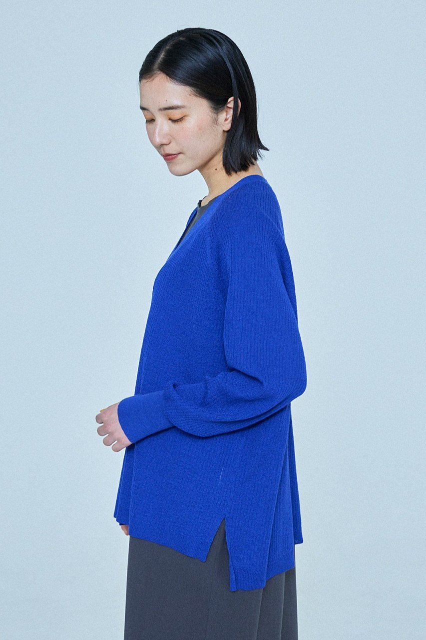 【レリル/lelill】のビスリネンリブカーデ 人気、トレンドファッション・服の通販 founy(ファニー) 　ファッション　Fashion　レディースファッション　Fashion for Women　トップス・カットソー　Cut & Sew Tops　カーディガン・羽織り　Layered Style Cardigans　シャツ・ブラウス・オフィスカジュアル　Elegant Blouses & Button-Ups　ロングTシャツ・Tシャツ　Longline T-Shirts & Tees　カットソー・ベーシックTシャツ　Cut-and-Sewn Tops / Stretch Tees & Basics　カーディガン　Cardigan, Knitwear　ノースリーブ　Sleeveless, No-Sleeve　ボレロ　Bolero, Short Cardigan　ミックス　Mix, Mixed Style　リネン　Linen, Linen Fabric　ルーズ　Loose, Oversized　夏　Summer　other-4|ID: prp329100004010918 ipo3291000000036148655