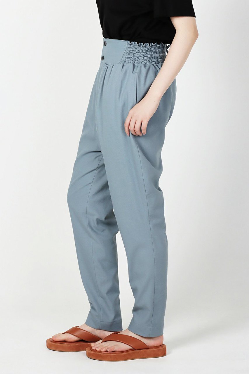 【レリル/lelill】のハイテク レースアップギャザーPT 人気、トレンドファッション・服の通販 founy(ファニー) 　ファッション　Fashion　レディースファッション　WOMEN　パンツ　Pants　シャーリング　Shirring　シンプル　Simple　ストレッチ　Stretch　リネン　Linen　レース　Race　夏　Summer　other-3|ID: prp329100004010919 ipo3291000000031450840