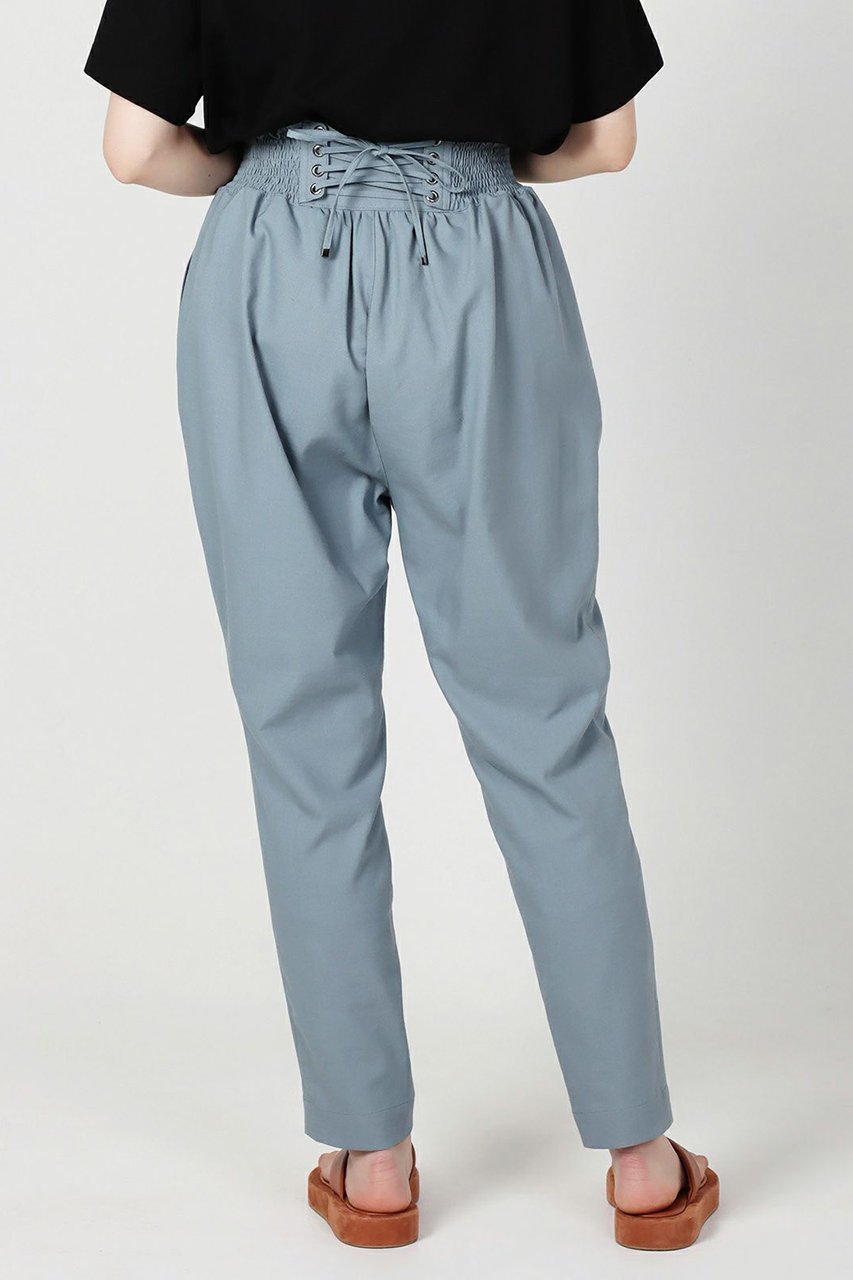 【レリル/lelill】のハイテク レースアップギャザーPT 人気、トレンドファッション・服の通販 founy(ファニー) 　ファッション　Fashion　レディースファッション　WOMEN　パンツ　Pants　シャーリング　Shirring　シンプル　Simple　ストレッチ　Stretch　リネン　Linen　レース　Race　夏　Summer　other-4|ID: prp329100004010919 ipo3291000000031450841