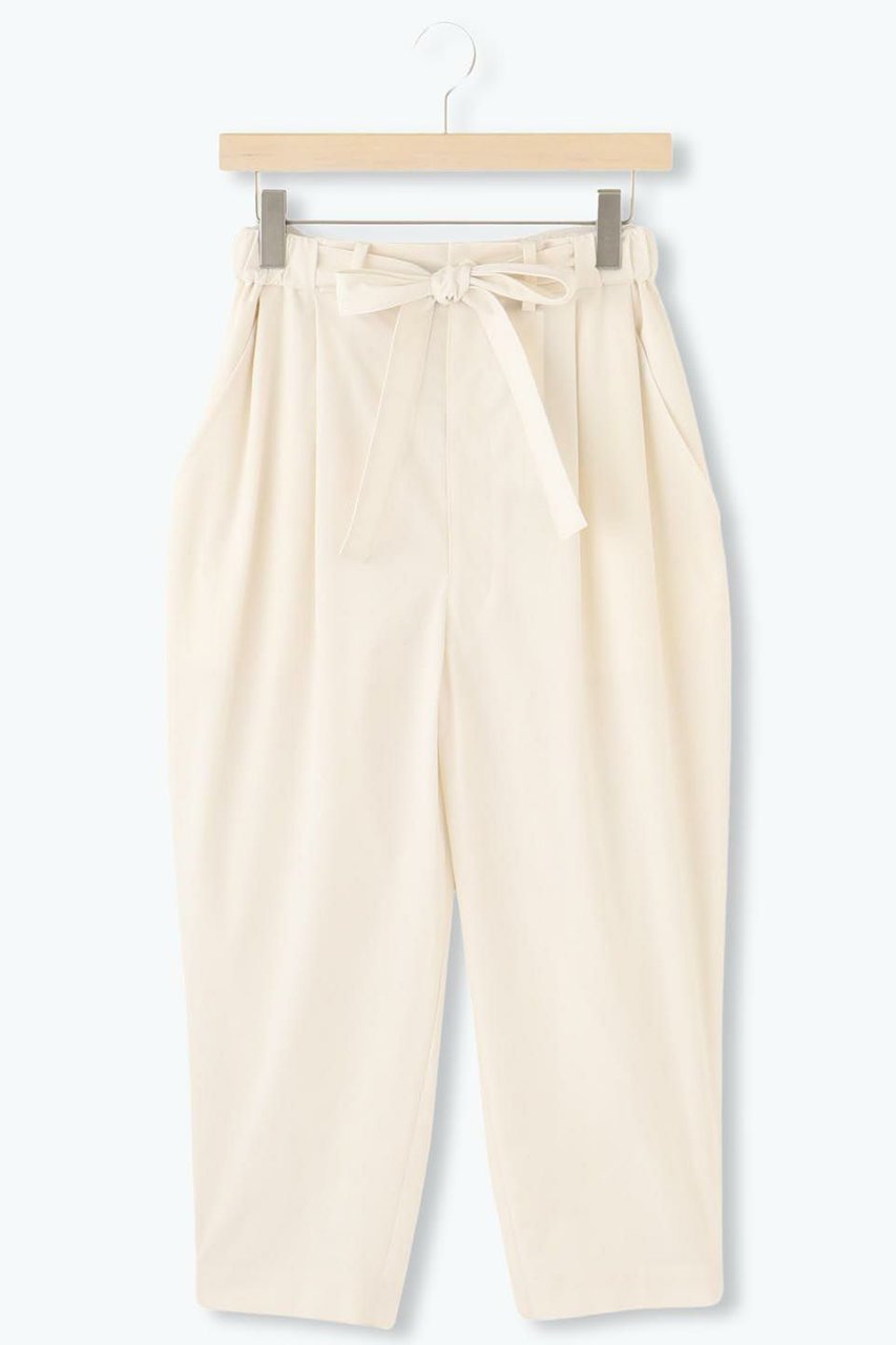 【レリル/lelill】のオールウェザーバックタイパンツ インテリア・キッズ・メンズ・レディースファッション・服の通販 founy(ファニー) 　ファッション　Fashion　レディースファッション　Fashion for Women　パンツ　Pants & Trousers　バッグ　Bags　おすすめ　Recommended / Our Picks　カシュクール　Wrap Design　夏　Summer　春　Spring　秋　Autumn　ホワイト|ID: prp329100004010922 ipo3291000000032827939