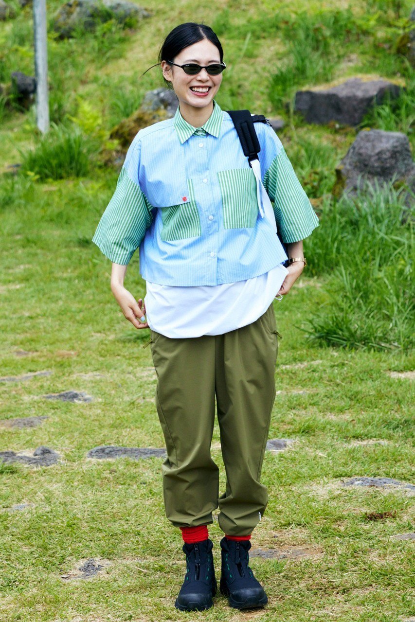 【ナゴンスタンス/nagonstans】のDouble Stripe フレアスリーブ SH/シャツ 人気、トレンドファッション・服の通販 founy(ファニー) 　ファッション　Fashion　レディースファッション　Fashion for Women　トップス・カットソー　Cut & Sew Tops　シャツ・ブラウス・オフィスカジュアル　Elegant Blouses & Button-Ups　クロップド　Cropped, Short Length　ショート　Short, Short Length　シンプル　Simple, Minimal　ストライプ　Stripe, Striped Pattern　スリーブ　Sleeve, Long Sleeve / Short Sleeve　フレア　Flare, Flared　other-8|ID: prp329100004010923 ipo3291000000032908812