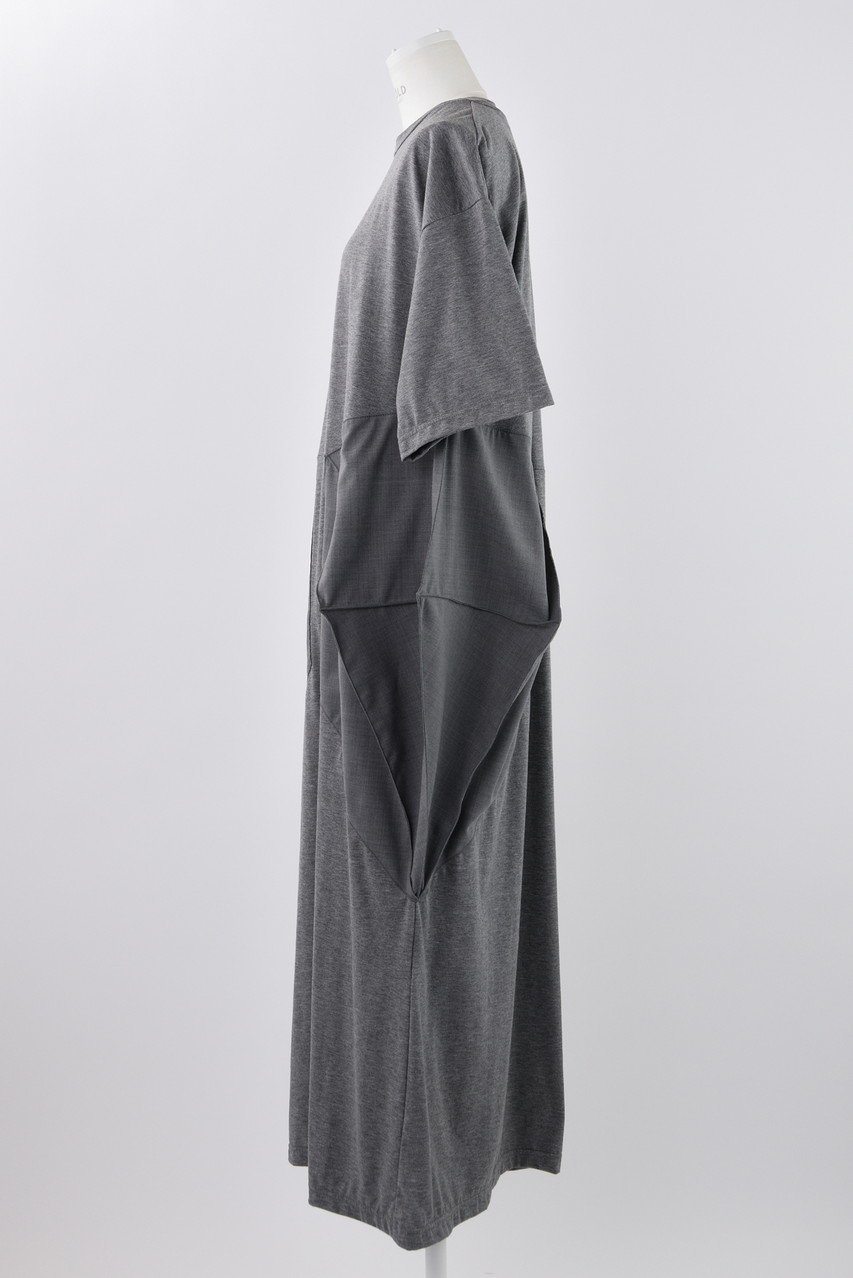 【エンフォルド/ENFOLD】のStaple天竺 スクエアドレープ DRS/ドレス 人気、トレンドファッション・服の通販 founy(ファニー) 　ファッション　Fashion　レディースファッション　Fashion for Women　ワンピース　Dresses　フォーマル・パーティードレス・結婚式用ドレス　Elegant & Casual Dresses　チュニック　Tunic Tops & Dresses　スクエア　Square, Square Shape　ストレート　Straight, Straight Cut　チュニック　Tunic, Long Top　ドレス　Dress, One-Piece　パターン　Pattern, Design Print　モチーフ　Motif, Design Theme　リゾート　Resort, Vacation Style　ルーズ　Loose, Oversized　ロング　Long, Long-Length　夏　Summer　旅行　Travel　other-2|ID: prp329100004010928 ipo3291000000032897164