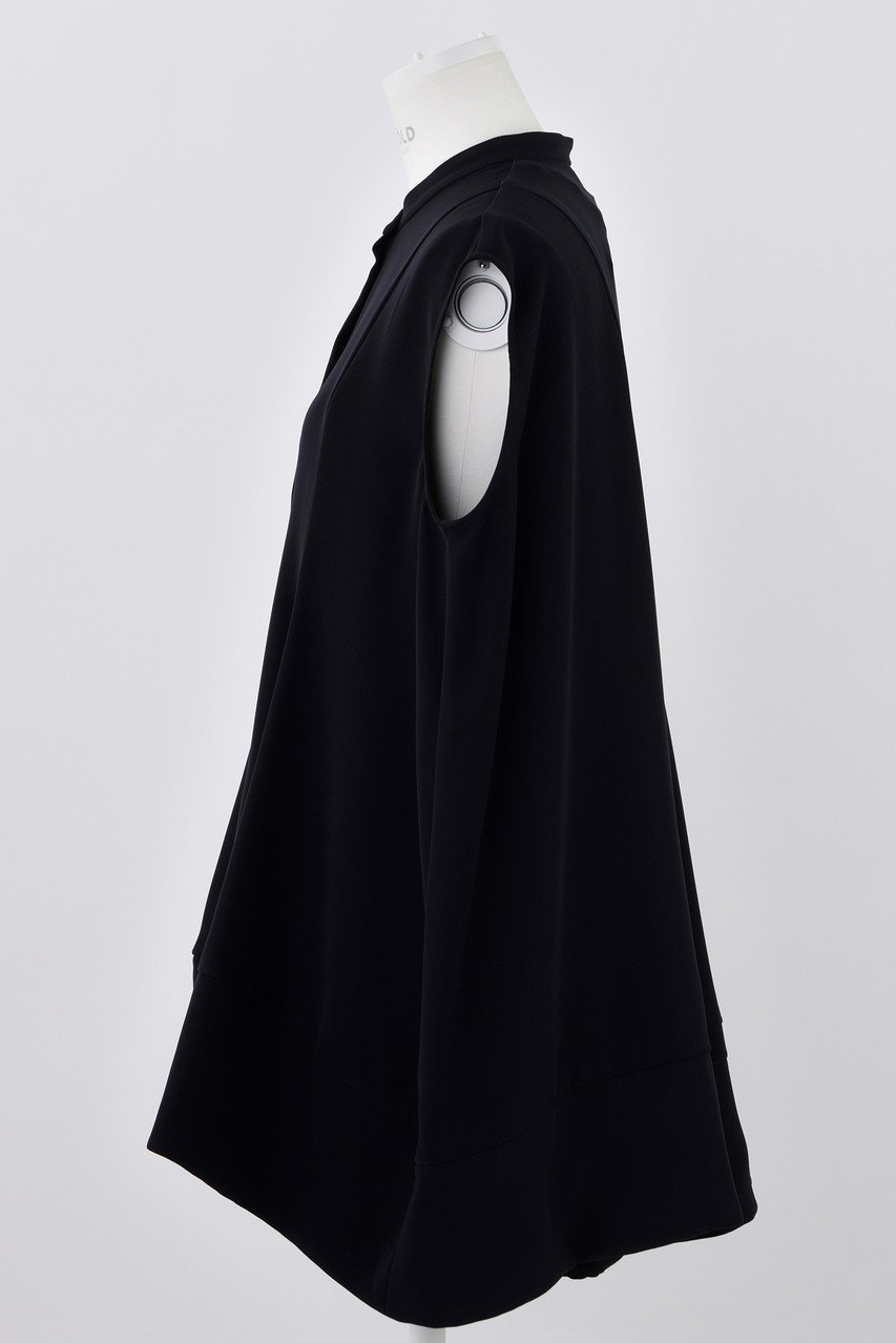 【エンフォルド/ENFOLD】のPEツイル 立体フレアヘム BL/ブラウス 人気、トレンドファッション・服の通販 founy(ファニー) 　ファッション　Fashion　レディースファッション　Fashion for Women　トップス・カットソー　Cut & Sew Tops　キャミソール&ノースリーブ　Camisoles & Sleeveless Tops　シャツ・ブラウス・オフィスカジュアル　Elegant Blouses & Button-Ups　とろみ　Fluid, Flowy Fabric　ツイル　Twist, Twisted Detail　ノースリーブ　Sleeveless, No-Sleeve　リラックス　Relax, Relaxed Fit　エレガント 上品　Elegant　人気　Popular, Best Seller　定番　Standard, Basic Item　other-2|ID: prp329100004010929 ipo3291000000032907105