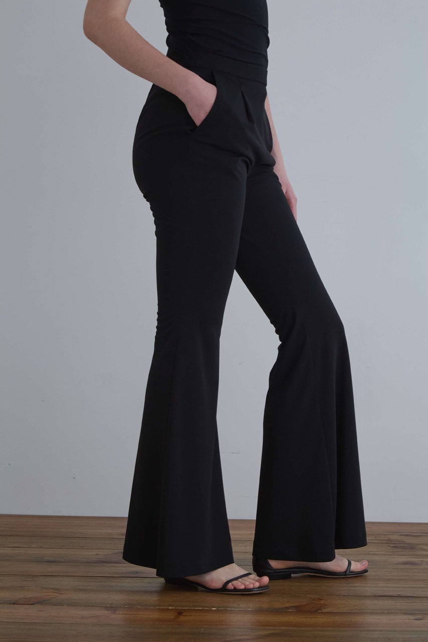 【ル フィル/LE PHIL】のクールタッチスムースフレアパンツ 人気、トレンドファッション・服の通販 founy(ファニー) 　ファッション　Fashion　レディースファッション　Fashion for Women　パンツ　Pants & Trousers　ストレッチ　Stretch, Stretchy Fabric　フィット　Fit, Slim Fit　other-8|ID: prp329100004010935 ipo3291000000035491898