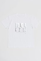 【メゾンスペシャル/MAISON SPECIAL】のRELISH Puff Printing T-shirt/RELISH発泡プリントTシャツ WHT(ホワイト)|ID:prp329100004012110
