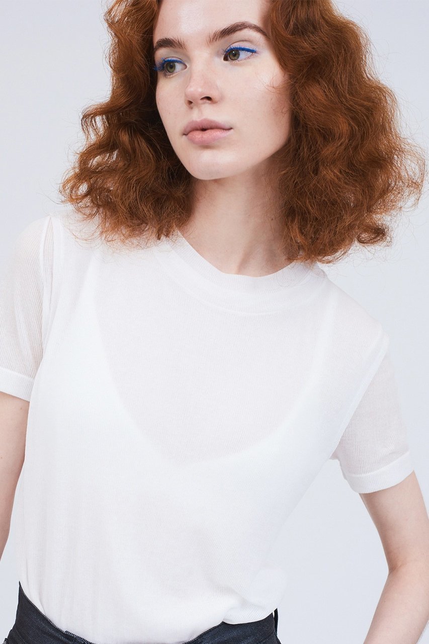 【スタニングルアー/STUNNING LURE】のシアーテレコTシャツ 人気、トレンドファッション・服の通販 founy(ファニー) 　ファッション　Fashion　レディースファッション　Fashion for Women　トップス・カットソー　Cut & Sew Tops　キャミソール&ノースリーブ　Camisoles & Sleeveless Tops　シャツ・ブラウス・オフィスカジュアル　Elegant Blouses & Button-Ups　ロングTシャツ・Tシャツ　Longline T-Shirts & Tees　カットソー・ベーシックTシャツ　Cut-and-Sewn Tops / Stretch Tees & Basics　インナー　Innerwear　キャミソール　Camisole, Spaghetti Strap Top　コンパクト　Compact, Small Size　タンク　Tank Top, Sleeveless Top　テレコ　Ribbed, Rib Stitch　フィット　Fit, Slim Fit　エレガント 上品　Elegant　other-8|ID: prp329100004012120 ipo3291000000032795568