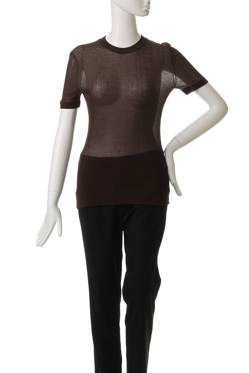 【スタニングルアー/STUNNING LURE】のシアーテレコTシャツ 人気、トレンドファッション・服の通販 founy(ファニー) 　ファッション　Fashion　レディースファッション　Fashion for Women　トップス・カットソー　Cut & Sew Tops　キャミソール&ノースリーブ　Camisoles & Sleeveless Tops　シャツ・ブラウス・オフィスカジュアル　Elegant Blouses & Button-Ups　ロングTシャツ・Tシャツ　Longline T-Shirts & Tees　カットソー・ベーシックTシャツ　Cut-and-Sewn Tops / Stretch Tees & Basics　インナー　Innerwear　キャミソール　Camisole, Spaghetti Strap Top　コンパクト　Compact, Small Size　タンク　Tank Top, Sleeveless Top　テレコ　Ribbed, Rib Stitch　フィット　Fit, Slim Fit　エレガント 上品　Elegant　other-2|ID: prp329100004012120 ipo3291000000034377177