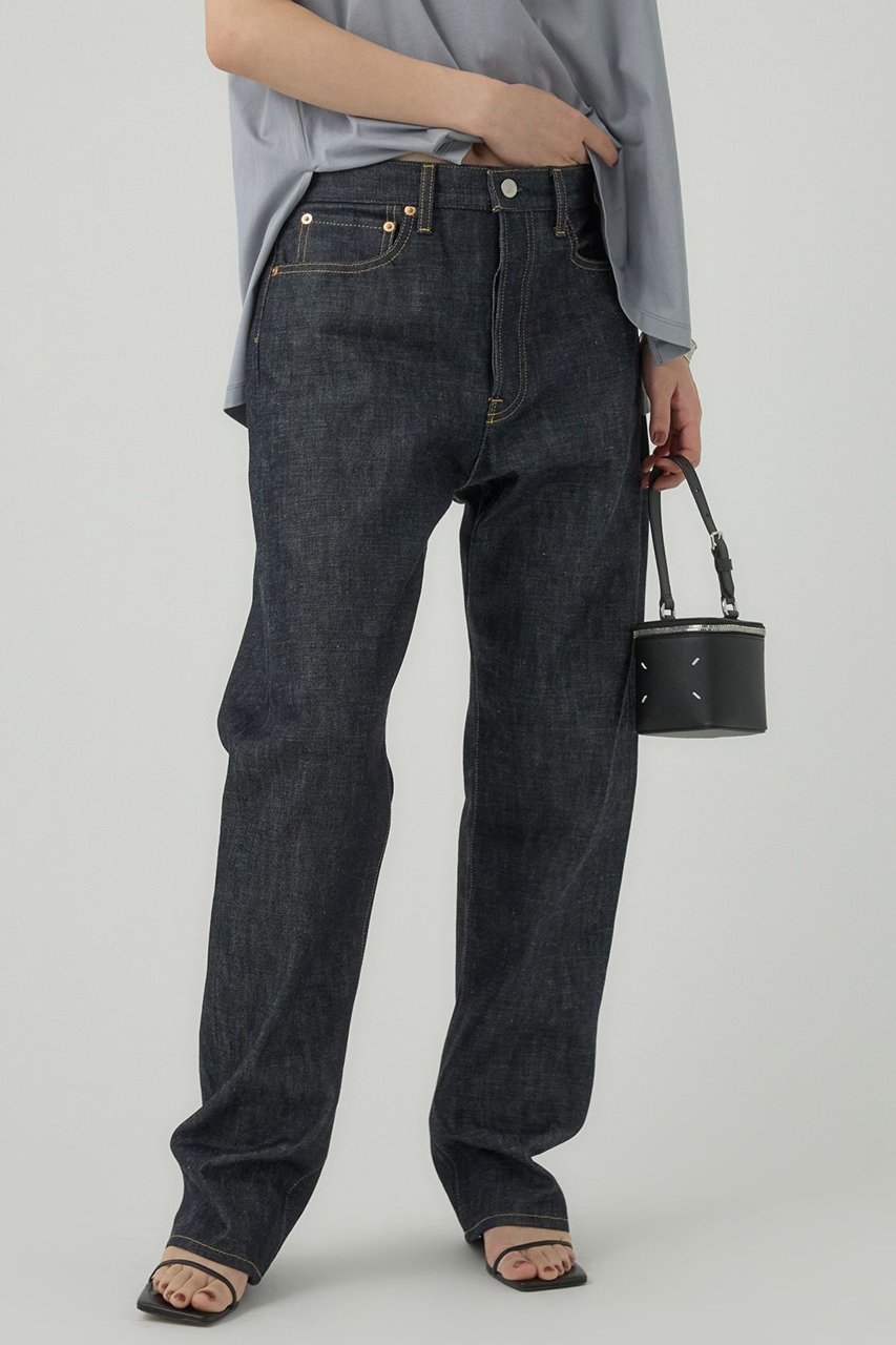 【カオス/Chaos】の【WHY NOT NOW】ナウアットデニム インテリア・キッズ・メンズ・レディースファッション・服の通販 founy(ファニー) 　ファッション　Fashion　レディースファッション　Fashion for Women　パンツ　Pants & Trousers　デニムパンツ・ジーンズ・美脚デニム　Denim Jeans & Pants　ヴィンテージ　Vintage Style　ケミカル　Chemical, Chemical Wash　ストレート　Straight, Straight Cut　デニム　Denim, Jeans Material　定番　Standard, Basic Item　パターン　Pattern, Design Print　フィット　Fit, Slim Fit　モダン　Modern, Contemporary　リジットブルー|ID: prp329100004012124 ipo3291000000035851516