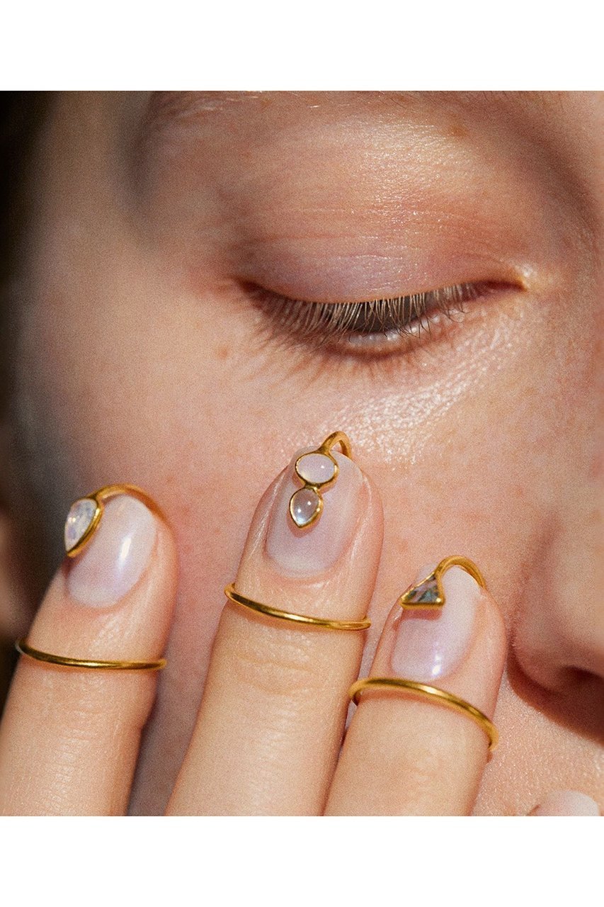 【アルティーダ ウード/ARTIDA OUD】のeden ピンクトルマリン トライアングル ネイル リング 人気、トレンドファッション・服の通販 founy(ファニー) 　ファッション　Fashion　レディースファッション　Fashion for Women　ジュエリー　Jewelry　トライアングル　Triangle, Triangular Shape　ネイル　Nail, Nail Art　other-2|ID: prp329100004013530 ipo3291000000035885712