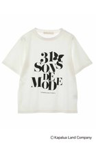 【トランテアン ソン ドゥ モード/31 Sons de mode】の【Kapaluaコラボ】ロゴTシャツ オフホワイト|ID:prp329100004013542