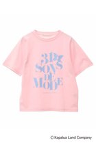 【トランテアン ソン ドゥ モード/31 Sons de mode】の【Kapaluaコラボ】ロゴTシャツ ピンク|ID:prp329100004013542