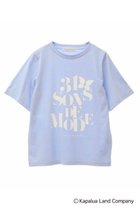 【トランテアン ソン ドゥ モード/31 Sons de mode】の【Kapaluaコラボ】ロゴTシャツ サックス|ID:prp329100004013542