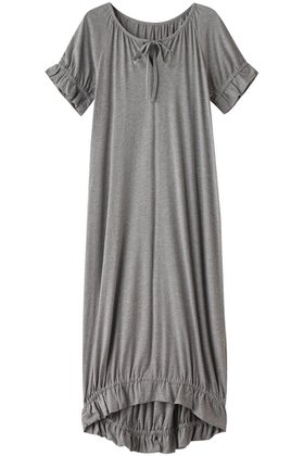 【フートーキョー/Foo Tokyo / GOODS】のSuvin Cotton Long Onepiece 人気、トレンドファッション・服の通販 founy(ファニー) シルク Silk, 100% Silk パジャマ Pajamas, Sleepwear フリル Frill, Ruffle ロング Long, Long-Length エレガント 上品 Elegant |ID:prp329100004013548