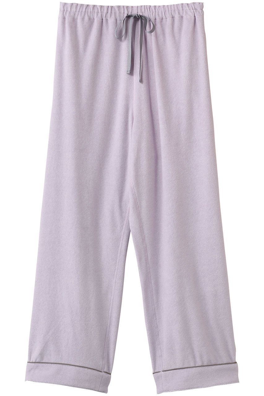 【フートーキョー/Foo Tokyo】の【UNISEX】【ボトムス】コットンパジャマ インテリア・キッズ・メンズ・レディースファッション・服の通販 founy(ファニー) 　ファッション　Fashion　レディースファッション　Fashion for Women　ユニセックス　Unisex, Genderless　おすすめ　Recommended / Our Picks　エアリー　Airy Texture　シルク　Silk, 100% Silk　セットアップ　Set-Up, Coordinated Outfit　パイピング　Piping, Trim Design　パジャマ　Pajamas, Sleepwear　新作・新入荷　New Arrivals / New In　ラベンダー|ID: prp329100004013553 ipo3291000000035622458