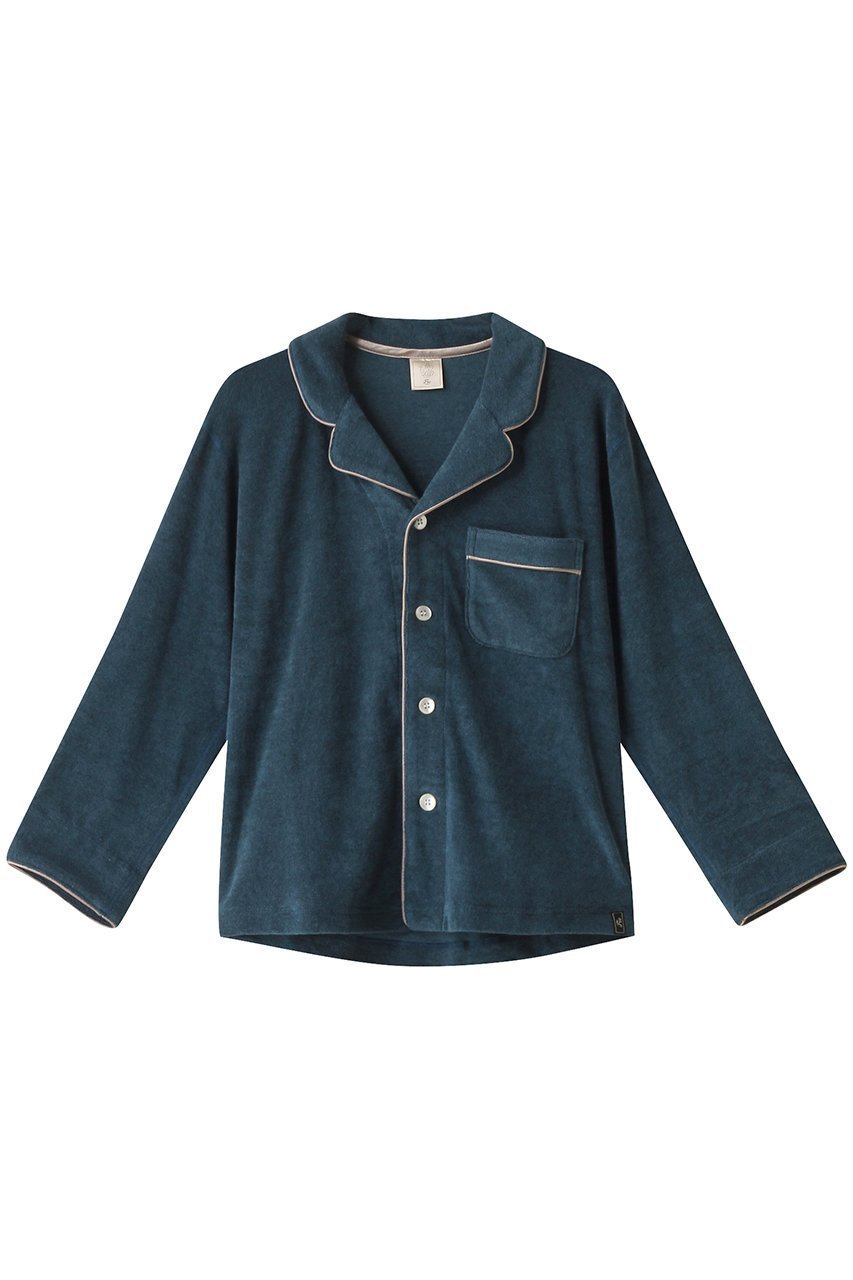 【フートーキョー/Foo Tokyo】の【UNISEX】【トップス】コットンパジャマ インテリア・キッズ・メンズ・レディースファッション・服の通販 founy(ファニー) 　ファッション　Fashion　レディースファッション　Fashion for Women　トップス・カットソー　Cut & Sew Tops　ユニセックス　Unisex, Genderless　おすすめ　Recommended / Our Picks　エアリー　Airy Texture　シルク　Silk, 100% Silk　セットアップ　Set-Up, Coordinated Outfit　パイピング　Piping, Trim Design　パジャマ　Pajamas, Sleepwear　新作・新入荷　New Arrivals / New In　ターコイズ|ID: prp329100004013554 ipo3291000000035622479