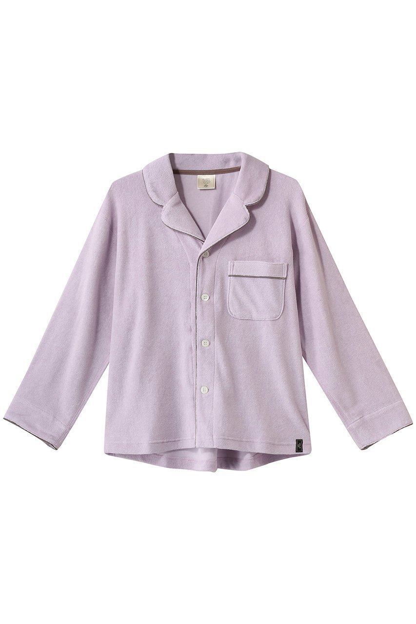 【フートーキョー/Foo Tokyo】の【UNISEX】【トップス】コットンパジャマ インテリア・キッズ・メンズ・レディースファッション・服の通販 founy(ファニー) 　ファッション　Fashion　レディースファッション　Fashion for Women　トップス・カットソー　Cut & Sew Tops　ユニセックス　Unisex, Genderless　おすすめ　Recommended / Our Picks　エアリー　Airy Texture　シルク　Silk, 100% Silk　セットアップ　Set-Up, Coordinated Outfit　パイピング　Piping, Trim Design　パジャマ　Pajamas, Sleepwear　新作・新入荷　New Arrivals / New In　ラベンダー|ID: prp329100004013554 ipo3291000000035622480