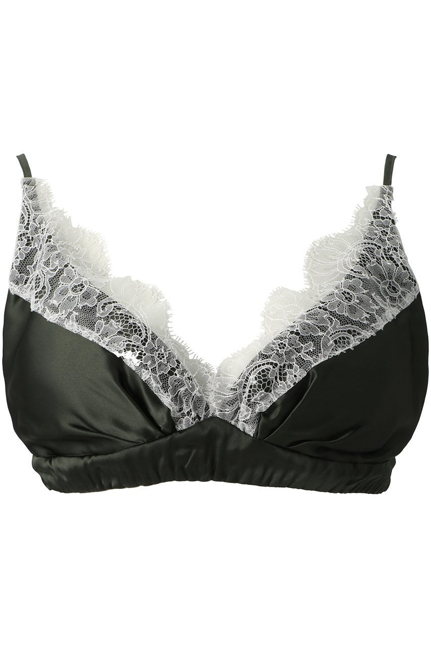 【フートーキョー/Foo Tokyo】のシルクレースブラレット インテリア・キッズ・メンズ・レディースファッション・服の通販 founy(ファニー) 　ファッション　Fashion　レディースファッション　Fashion for Women　下着・ランジェリー　Lingerie & Intimates　その他ランジェリー・インナーアイテム　Other Lingerie / Intimates　お家時間・ステイホーム　Stay Home / At Home　なめらか　Smooth, Silky Texture　シルク　Silk, 100% Silk　ブラジャー　Bra, Lingerie　ラグジュアリー　Luxury, Elegant　ランジェリー　Lingerie, Intimate Wear　リュクス　Luxury, Elegant, High-End, Chic　レース　Lace, Lace Fabric　ワイヤー　Wire, Wired Bra　カーキ|ID: prp329100004013556 ipo3291000000035719666