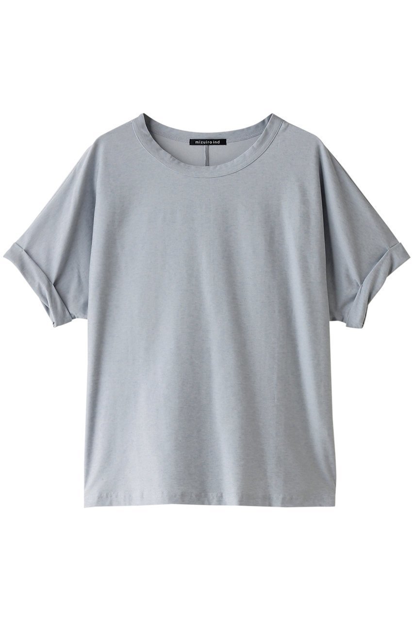 【ミズイロ インド/mizuiro ind】のdolman roll up slv P/O プルオーバー 人気、トレンドファッション・服の通販 founy(ファニー) 　ファッション　Fashion　レディースファッション　WOMEN　トップス・カットソー　Tops/Tshirt　シャツ/ブラウス　Shirts/Blouses　ロング / Tシャツ　T-Shirts　プルオーバー　Pullover　カットソー　Cut and Sewn　カットソー　Cut And Sew　ショート　Short　スリーブ　Sleeve　デニム　Denim　リネン　Linen　ワイド　Wide　エレガント 上品　Elegant　夏　Summer　 other-1|ID: prp329100004013571 ipo3291000000026595219