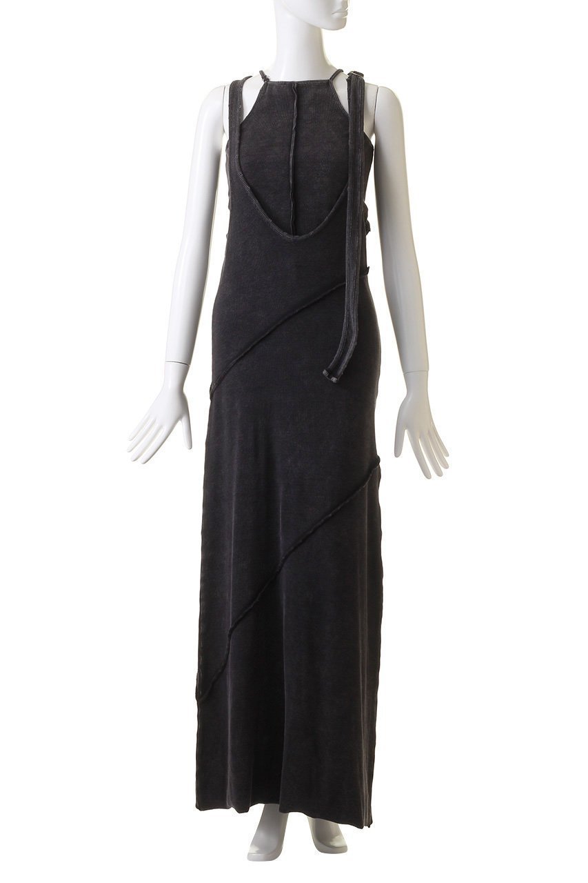 【プランク プロジェクト/PRANK PROJECT】のレイヤードマキシドレス/Layered Maxi Dress 人気、トレンドファッション・服の通販 founy(ファニー) 　ファッション　Fashion　レディースファッション　Fashion for Women　ワンピース　Dresses　フォーマル・パーティードレス・結婚式用ドレス　Elegant & Casual Dresses　チュニック　Tunic Tops & Dresses　マキシ丈ワンピース・ロングドレス　Maxi Dresses / Long One-Pieces　カットソー　Cut and Sewn Top　キャミソール　Camisole, Spaghetti Strap Top　ダメージ　Distressed, Destroyed　チュニック　Tunic, Long Top　テレコ　Ribbed, Rib Stitch　ロング　Long, Long-Length　ヴィンテージ　Vintage Style　吸水　Absorbent, Quick-Dry　夏　Summer　other-2|ID: prp329100004013572 ipo3291000000032899009
