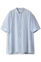 【ミディウミソリッド/MIDIUMISOLID】のhalf slv slit shirt シャツ l.blue|ID:prp329100004013575