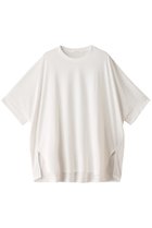 【プレインピープル/PLAIN PEOPLE】のハイツイストミニ裏毛スクエア型プルオーバー ホワイト|ID: prp329100004013590 ipo3291000000032919687
