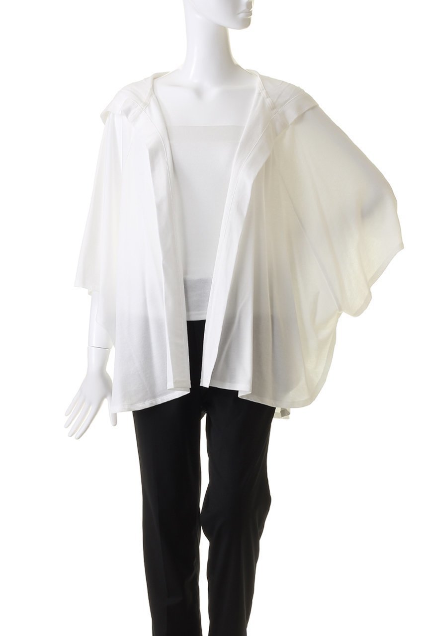 【プレインピープル/PLAIN PEOPLE】のハイツイストミニ裏毛ポンチョ型フーディカーディガン 人気、トレンドファッション・服の通販 founy(ファニー) 　ファッション　Fashion　レディースファッション　Fashion for Women　トップス・カットソー　Cut & Sew Tops　カーディガン・羽織り　Layered Style Cardigans　シャツ・ブラウス・オフィスカジュアル　Elegant Blouses & Button-Ups　レディースパーカー・カジュアルフーディー　Casual Hoodies & Sweatshirts　ロングTシャツ・Tシャツ　Longline T-Shirts & Tees　スウェット・クルーネックトップス　Sweatshirts & Crewnecks / Relaxed Fit Sweat Tops　カットソー・ベーシックTシャツ　Cut-and-Sewn Tops / Stretch Tees & Basics　おすすめ　Recommended / Our Picks　カーディガン　Cardigan, Knitwear　ドレープ　Drape, Draping Fabric　ポンチョ　Poncho, Cape Style　ループ　Loop, Loop Knit　再入荷　Restock / Back in Stock　夏　Summer　軽量　Lightweight, Ultra Light　other-2|ID: prp329100004013591 ipo3291000000035856543