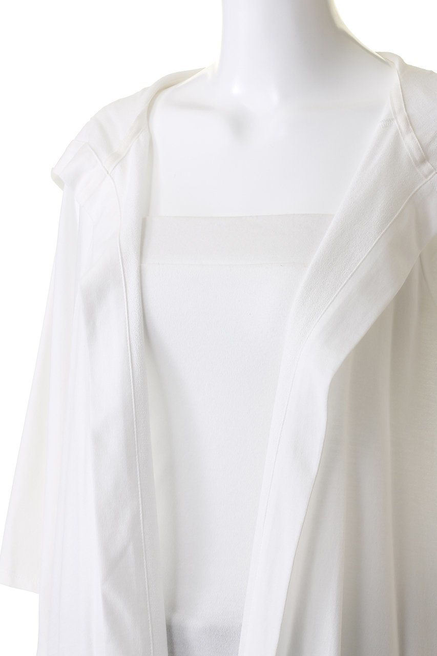 【プレインピープル/PLAIN PEOPLE】のハイツイストミニ裏毛ポンチョ型フーディカーディガン 人気、トレンドファッション・服の通販 founy(ファニー) 　ファッション　Fashion　レディースファッション　Fashion for Women　トップス・カットソー　Cut & Sew Tops　カーディガン・羽織り　Layered Style Cardigans　シャツ・ブラウス・オフィスカジュアル　Elegant Blouses & Button-Ups　レディースパーカー・カジュアルフーディー　Casual Hoodies & Sweatshirts　ロングTシャツ・Tシャツ　Longline T-Shirts & Tees　スウェット・クルーネックトップス　Sweatshirts & Crewnecks / Relaxed Fit Sweat Tops　カットソー・ベーシックTシャツ　Cut-and-Sewn Tops / Stretch Tees & Basics　おすすめ　Recommended / Our Picks　カーディガン　Cardigan, Knitwear　ドレープ　Drape, Draping Fabric　ポンチョ　Poncho, Cape Style　ループ　Loop, Loop Knit　再入荷　Restock / Back in Stock　夏　Summer　軽量　Lightweight, Ultra Light　other-5|ID: prp329100004013591 ipo3291000000035856548