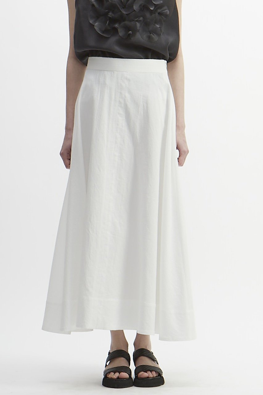 【プレインピープル/PLAIN PEOPLE】のダブルガーゼフレアスカート 人気、トレンドファッション・服の通販 founy(ファニー) 　ファッション　Fashion　レディースファッション　Fashion for Women　スカート　Skirts　Aライン・フレアスカート　A-Line & Flared Skirts　ロングスカート　Long Skirts / Maxi & Midi Skirts　ダブル　Double, Double-Breasted　ロング　Long, Long-Length　ワッシャー　Washer, Crinkled Finish　ワーク　Workwear, Utility Style　夏　Summer　 other-1|ID: prp329100004013597 ipo3291000000032895378