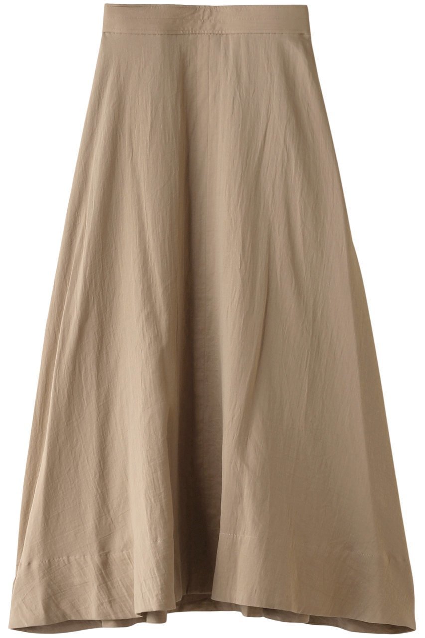 【プレインピープル/PLAIN PEOPLE】のダブルガーゼフレアスカート インテリア・キッズ・メンズ・レディースファッション・服の通販 founy(ファニー) 　ファッション　Fashion　レディースファッション　Fashion for Women　スカート　Skirts　Aライン・フレアスカート　A-Line & Flared Skirts　ロングスカート　Long Skirts / Maxi & Midi Skirts　ダブル　Double, Double-Breasted　ロング　Long, Long-Length　ワッシャー　Washer, Crinkled Finish　ワーク　Workwear, Utility Style　夏　Summer　ベージュ|ID: prp329100004013597 ipo3291000000035042635