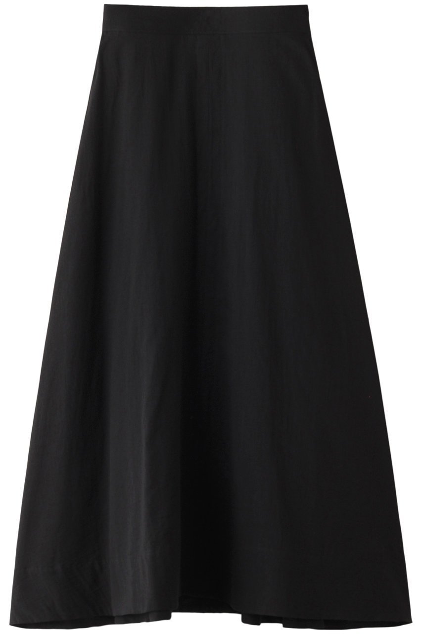 【プレインピープル/PLAIN PEOPLE】のダブルガーゼフレアスカート インテリア・キッズ・メンズ・レディースファッション・服の通販 founy(ファニー) 　ファッション　Fashion　レディースファッション　Fashion for Women　スカート　Skirts　Aライン・フレアスカート　A-Line & Flared Skirts　ロングスカート　Long Skirts / Maxi & Midi Skirts　ダブル　Double, Double-Breasted　ロング　Long, Long-Length　ワッシャー　Washer, Crinkled Finish　ワーク　Workwear, Utility Style　夏　Summer　ブラック|ID: prp329100004013597 ipo3291000000035042636