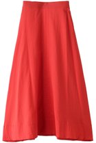 【プレインピープル/PLAIN PEOPLE】のダブルガーゼフレアスカート レッド|ID: prp329100004013597 ipo3291000000035042637