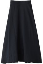 【プレインピープル/PLAIN PEOPLE】のダブルガーゼフレアスカート ネイビー|ID: prp329100004013597 ipo3291000000035042638