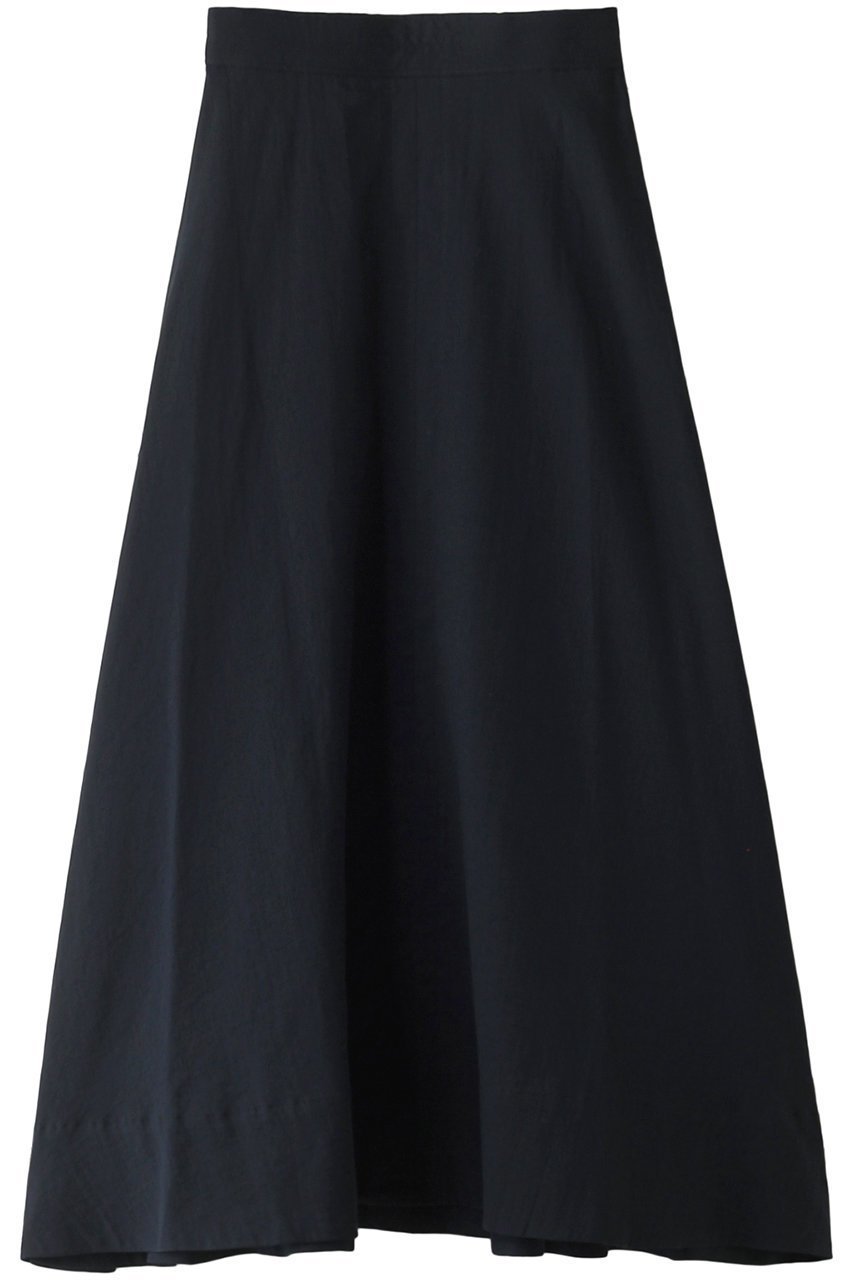 【プレインピープル/PLAIN PEOPLE】のダブルガーゼフレアスカート インテリア・キッズ・メンズ・レディースファッション・服の通販 founy(ファニー) 　ファッション　Fashion　レディースファッション　Fashion for Women　スカート　Skirts　Aライン・フレアスカート　A-Line & Flared Skirts　ロングスカート　Long Skirts / Maxi & Midi Skirts　ダブル　Double, Double-Breasted　ロング　Long, Long-Length　ワッシャー　Washer, Crinkled Finish　ワーク　Workwear, Utility Style　夏　Summer　ネイビー|ID: prp329100004013597 ipo3291000000035042638