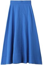 【プレインピープル/PLAIN PEOPLE】のダブルガーゼフレアスカート ブルー|ID: prp329100004013597 ipo3291000000035042639