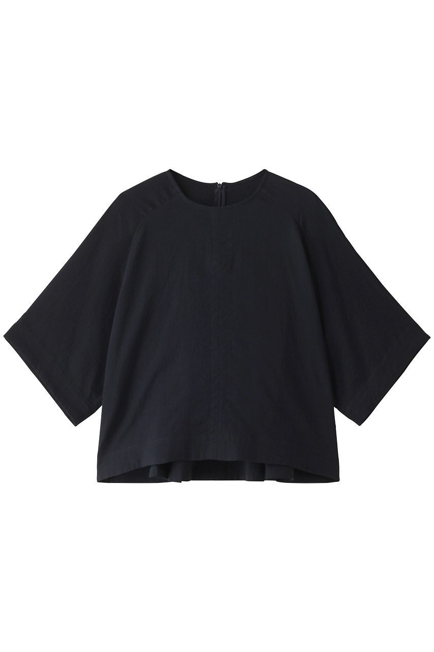 【プレインピープル/PLAIN PEOPLE】のダブルガーゼラグランスリーブブラウス インテリア・キッズ・メンズ・レディースファッション・服の通販 founy(ファニー) 　ファッション　Fashion　レディースファッション　Fashion for Women　トップス・カットソー　Cut & Sew Tops　シャツ・ブラウス・オフィスカジュアル　Elegant Blouses & Button-Ups　おすすめ　Recommended / Our Picks　ショート　Short, Short Length　スリーブ　Sleeve, Long Sleeve / Short Sleeve　セットアップ　Set-Up, Coordinated Outfit　ダブル　Double, Double-Breasted　フロント　Front, Front Design　ワッシャー　Washer, Crinkled Finish　夏　Summer　ネイビー|ID: prp329100004013598 ipo3291000000032902095