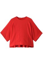 【プレインピープル/PLAIN PEOPLE】のダブルガーゼラグランスリーブブラウス レッド|ID: prp329100004013598 ipo3291000000036259767