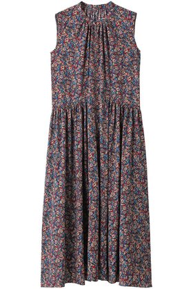 【ランバン オン ブルー/LANVIN en Bleu】 プリントギャザーワンピース人気、トレンドファッション・服の通販 founy(ファニー) ファッション Fashion レディースファッション Fashion for Women ワンピース Dresses チュニック Tunic Tops & Dresses エレガント 上品 Elegant ギャザー Gathered, Ruffled チュニック Tunic, Long Top ファブリック Fabric, Textile ロング Long, Long-Length |ID:prp329100004013605