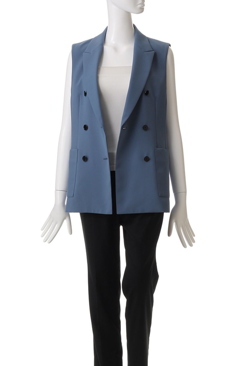 【アナイ/ANAYI】のパウダリーピークドラペルダブルジレ 人気、トレンドファッション・服の通販 founy(ファニー) ファッション Fashion レディースファッション Fashion for Women アウター Coat / Outerwear Collection レディースジャケット・軽アウター Jackets おすすめ Recommended / Our Picks ジャケット Jacket, Outerwear セットアップ Set-Up, Coordinated Outfit タイトスカート Pencil Skirt, Tight Skirt ダブル Double, Double-Breasted ベスト Vest, Waistcoat リュクス Luxury, Elegant, High-End, Chic ワイド Wide, Wide Fit 再入荷 Restock / Back in Stock other-7|ID: prp329100004013619 ipo3291000000035054964