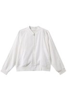 【プレインピープル/PLAIN PEOPLE】のVIBRATTO COTTONブルゾン ホワイト|ID: prp329100004013630 ipo3291000000032949481
