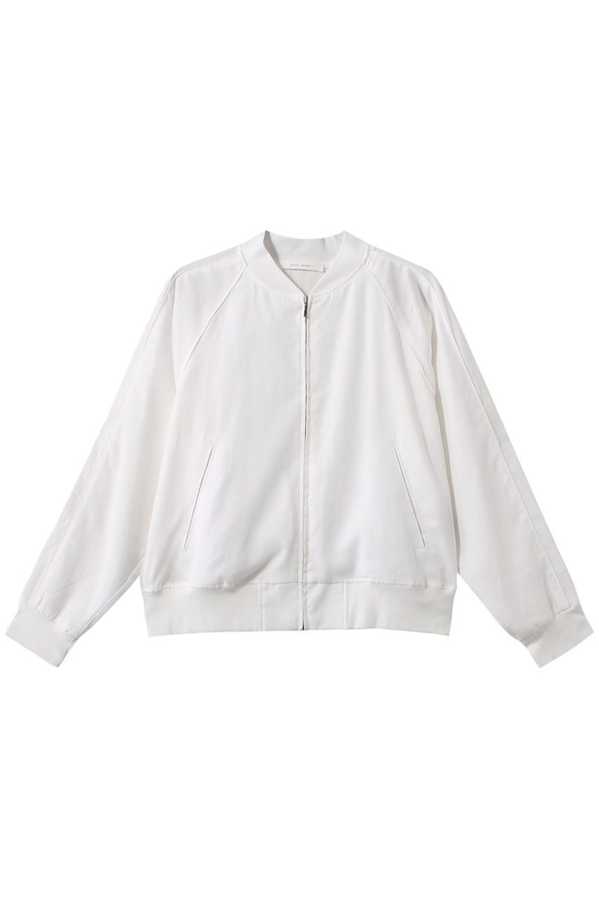 【プレインピープル/PLAIN PEOPLE】のVIBRATTO COTTONブルゾン インテリア・キッズ・メンズ・レディースファッション・服の通販 founy(ファニー) 　ファッション　Fashion　レディースファッション　Fashion for Women　アウター　Coat / Outerwear Collection　レディースジャケット・軽アウター　Jackets　ブルゾンジャケット・スポーティアウター　Blouson Jackets　コンパクト　Compact, Small Size　ジャケット　Jacket, Outerwear　スポーティ　Sporty, Casual Athletic　ブルゾン　Blouson, Bomber Jacket　軽量　Lightweight, Ultra Light　ホワイト|ID: prp329100004013630 ipo3291000000035999403