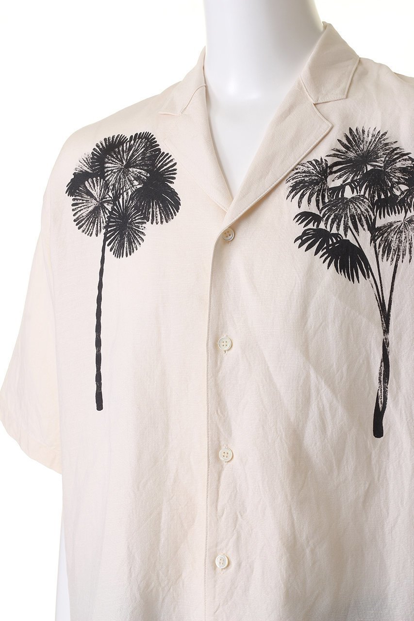 【オブシディアン/OBSIDIAN / MEN】の【MEN】PARMTREE SHIRTS 人気、トレンドファッション・服の通販 founy(ファニー) 　ファッション　Fashion　メンズファッション　Fashion for Men　トップス・カットソー　Cut & Sew Tops　メンズシャツ　Shirts　スポーツ　Sports, Activewear　ファブリック　Fabric, Textile　モノトーン　Monotone, Black and White　リゾート　Resort, Vacation Style　リネン　Linen, Linen Fabric　リラックス　Relax, Relaxed Fit　今季　This Season, Current Season　other-5|ID: prp329100004014697 ipo3291000000032805476