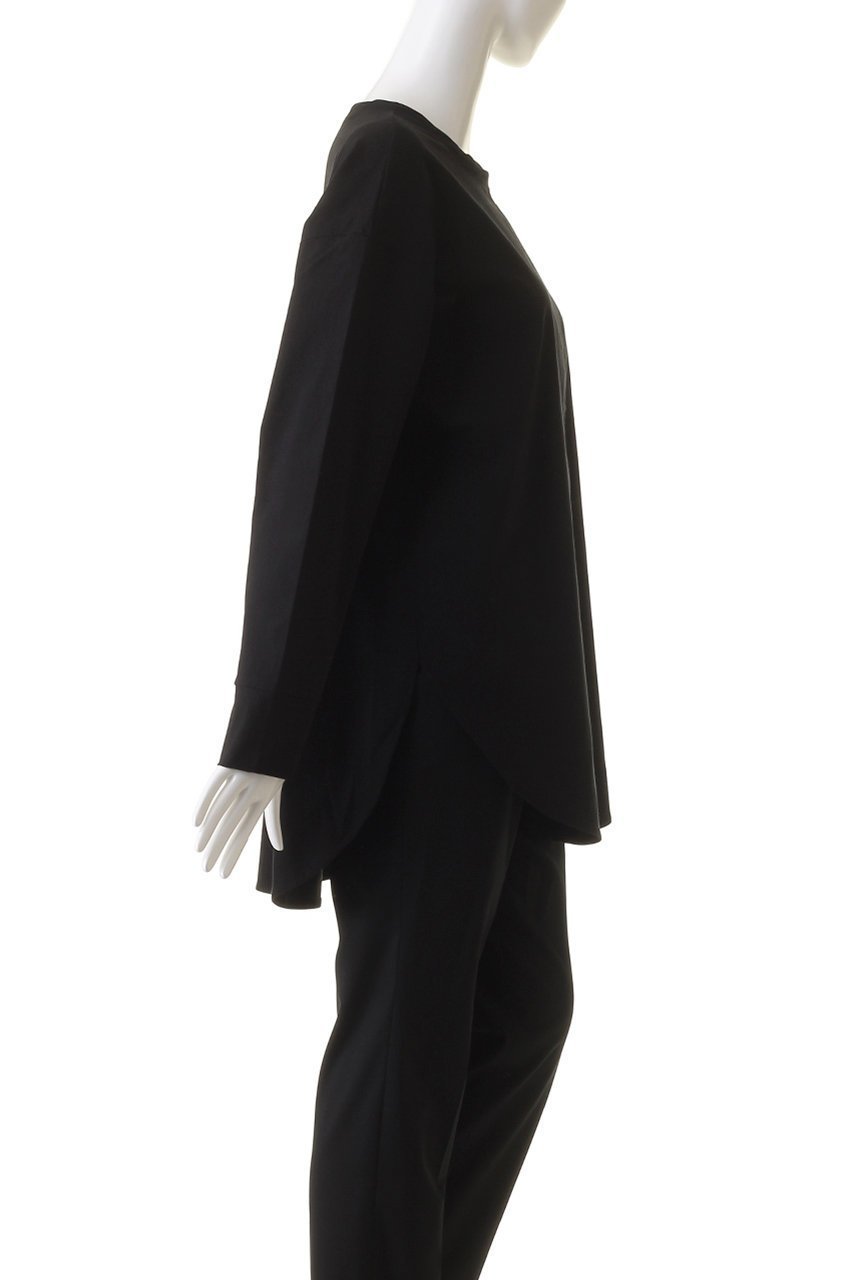 【ルームエイト/Room no.8】のバックラッシュ クルー ロングスリーブ トップス 人気、トレンドファッション・服の通販 founy(ファニー) 　ファッション　Fashion　レディースファッション　Fashion for Women　トップス・カットソー　Cut & Sew Tops　シャツ・ブラウス・オフィスカジュアル　Elegant Blouses & Button-Ups　ロングTシャツ・Tシャツ　Longline T-Shirts & Tees　カットソー・ベーシックTシャツ　Cut-and-Sewn Tops / Stretch Tees & Basics　なめらか　Smooth, Silky Texture　シンプル　Simple, Minimal　スリム　Slim, Slim Fit　スリーブ　Sleeve, Long Sleeve / Short Sleeve　ロング　Long, Long-Length　ワイド　Wide, Wide Fit　other-3|ID: prp329100004014703 ipo3291000000032925645