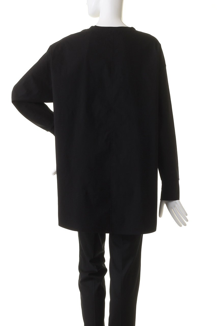 【ルームエイト/Room no.8】のバックラッシュ クルー ロングスリーブ トップス 人気、トレンドファッション・服の通販 founy(ファニー) 　ファッション　Fashion　レディースファッション　Fashion for Women　トップス・カットソー　Cut & Sew Tops　シャツ・ブラウス・オフィスカジュアル　Elegant Blouses & Button-Ups　ロングTシャツ・Tシャツ　Longline T-Shirts & Tees　カットソー・ベーシックTシャツ　Cut-and-Sewn Tops / Stretch Tees & Basics　なめらか　Smooth, Silky Texture　シンプル　Simple, Minimal　スリム　Slim, Slim Fit　スリーブ　Sleeve, Long Sleeve / Short Sleeve　ロング　Long, Long-Length　ワイド　Wide, Wide Fit　other-4|ID: prp329100004014703 ipo3291000000032925653