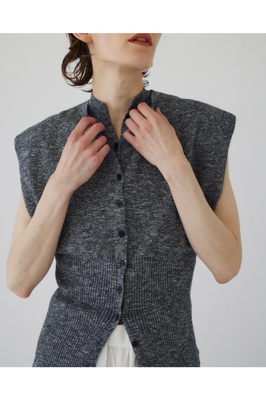 【リムアーク/RIM.ARK】のMix yarn rib knit/ニット 人気、トレンドファッション・服の通販 founy(ファニー) 　ファッション　Fashion　レディースファッション　WOMEN　トップス・カットソー　Tops/Tshirt　ニット　Knit Tops　プルオーバー　Pullover　おすすめ　Recommend　スリーブ　Sleeve　フレンチ　French　ミックス　Mix　リネン　Linen　人気　Popularity　NEW・新作・新着・新入荷　New Arrivals　other-8|ID: prp329100004015773 ipo3291000000031974086