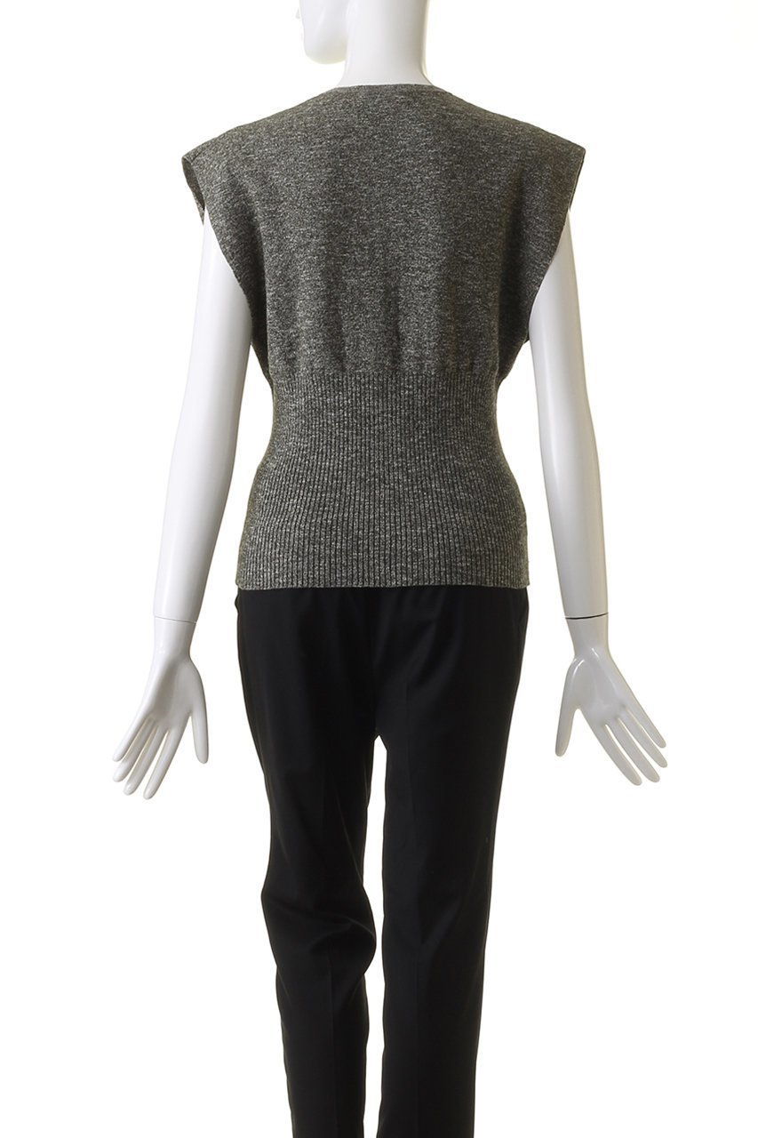 【リムアーク/RIM.ARK】のMix yarn rib knit/ニット 人気、トレンドファッション・服の通販 founy(ファニー) 　ファッション　Fashion　レディースファッション　Fashion for Women　トップス・カットソー　Cut & Sew Tops　ニット　Knit Tops & Sweaters　カジュアルプルオーバー・ニットトップス　Pullovers & Knit Tops / Casual Pullovers　おすすめ　Recommended / Our Picks　スリーブ　Sleeve, Long Sleeve / Short Sleeve　フレンチ　French, French Style　ミックス　Mix, Mixed Style　リネン　Linen, Linen Fabric　人気　Popular, Best Seller　other-4|ID: prp329100004015773 ipo3291000000033853391