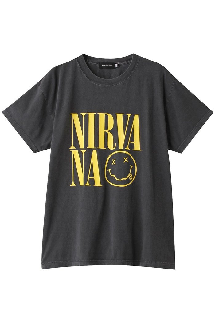 【エリオポール/heliopole】の【GOOD ROCK SPEED】GRS NIRVANA Tシャツ インテリア・キッズ・メンズ・レディースファッション・服の通販 founy(ファニー) https://founy.com/ ファッション Fashion レディースファッション Fashion for Women トップス・カットソー Cut & Sew Tops シャツ・ブラウス・オフィスカジュアル Elegant Blouses & Button-Ups ロングTシャツ・Tシャツ Longline T-Shirts & Tees カットソー・ベーシックTシャツ Cut-and-Sewn Tops / Stretch Tees & Basics ショート Short, Short Length スリーブ Sleeve, Long Sleeve / Short Sleeve |ID: prp329100004016639 ipo3291000000035934715